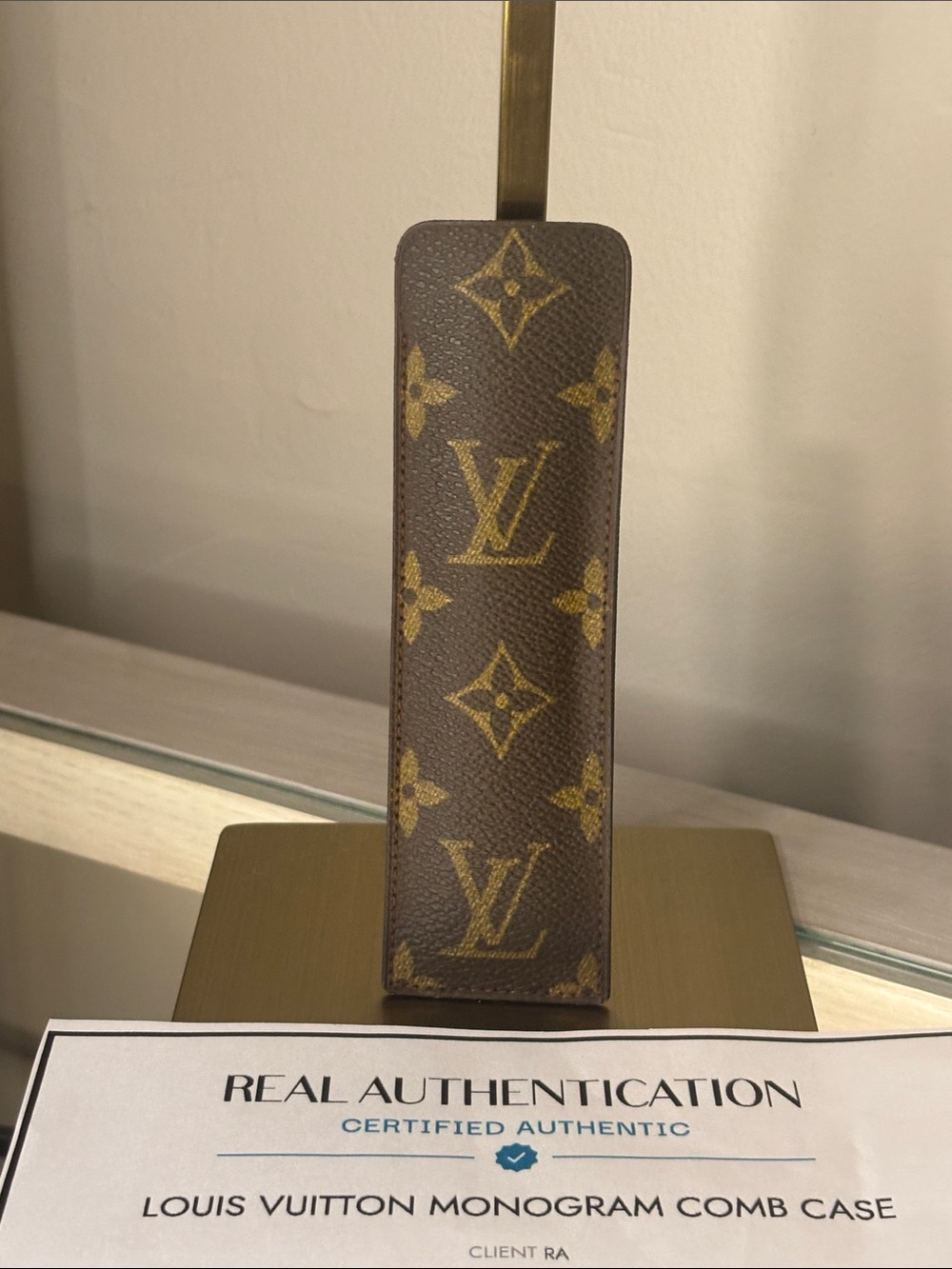 Louis Vuitton Monogram Comb Case with COA - Picture 8 of 10